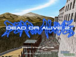 Dead or Alive 2-Limited Edition Title Screen